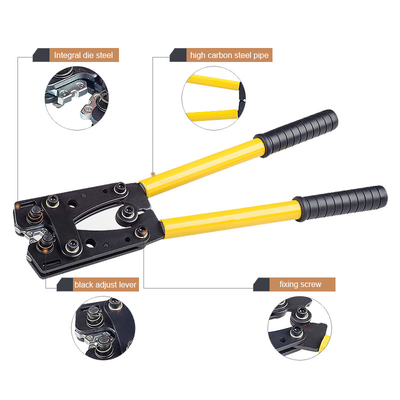EMEADS JY Steel SC Peep Copper Terminal Manual Crimping Pliers Wire Holding Tools Wire Pliers Crimping Line Pressing Pliers